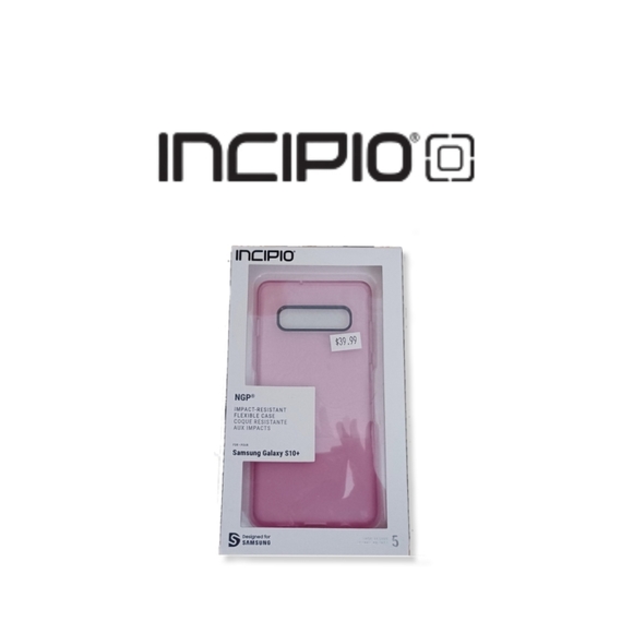 Incipio Other - Incipio NGP impact Resistant Samsung Galaxy S10+ clear red case